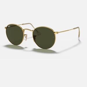 Ray Ban 3447 Round Metal Sunglasses Small